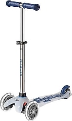 Micro Mini Deluxe Flux MMD204 Gri-Lacivert Işıklı 3 Tekerlekli Çocuk Scooter