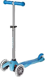 Micro Mini Deluxe Glow MMD211 Açık Mavi Işıklı 3 Tekerlekli Çocuk Scooter