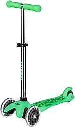 Micro Mini Deluxe Glow MMD212 Yeşil Işıklı 3 Tekerlekli Çocuk Scooter
