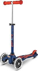 Micro Mini Deluxe MMD118 Işıklı Lacivert 3 Tekerlekli Çocuk Scooter