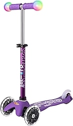 Micro Mini Deluxe Magic MMD129 Mor Işıklı 3 Tekerlekli Çocuk Scooter