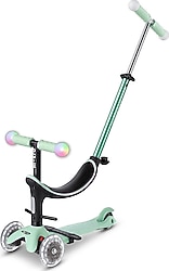 Micro Mini2Grow Deluxe Magic MMD357 Işıklı Mint Yeşili 3 Tekerlekli Oturaklı Çocuk Scooter
