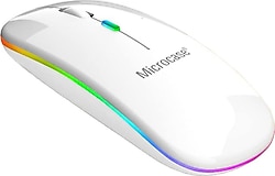 Microcase AL2767 Beyaz Şarjlı Optik Kablosuz Mouse