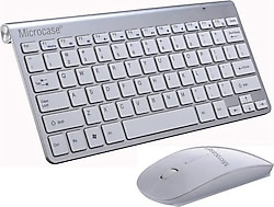 Microcase AL2770 Kablosuz Gümüş Klavye Mouse Seti
