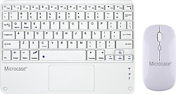 Microcase AL3560 Beyaz TKL Kablosuz Klavye Mouse Seti