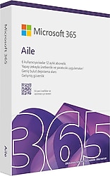 Microsoft Office 365 Aile EP2-36884 Türkçe 6 Kullanıcı Ofis Programı