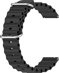 Microsonic Amazfit GTR 3 Pro Siyah Ocean Kordon