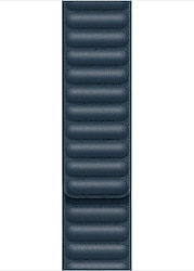 Microsonic Apple Watch Series 4 40mm Lacivert Leather Link Kordon