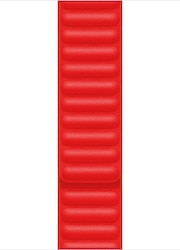 Microsonic Apple Watch Series 4 44mm Kırmızı Leather Link Kordon