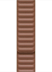 Microsonic Apple Watch Series 7 41mm Kahverengi Leather Link Kordon
