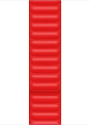 Microsonic Apple Watch Series 7 41mm Kırmızı Leather Link Kordon