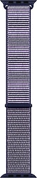Microsonic Apple Watch Series 7 45mm Lacivert Hasırlı Woven Spor Kordon