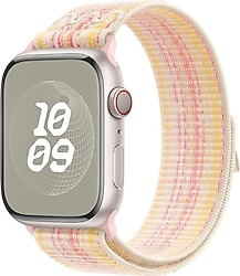 Microsonic Apple Watch Series 8 41mm Terra Sport Loop Pembe Kordon