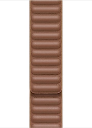 Microsonic Apple Watch Series 9 41mm Kahverengi Leather Link Kordon