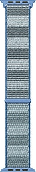 Microsonic Apple Watch Series 9 41mm Mavi Hasırlı Woven Spor Kordon