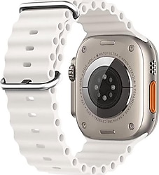 Microsonic Apple Watch Series SE 2022 40mm Beyaz Ocean Kordon
