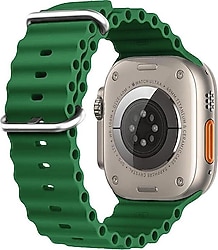Microsonic Apple Watch Series SE 2022 40mm Yeşil Ocean Kordon
