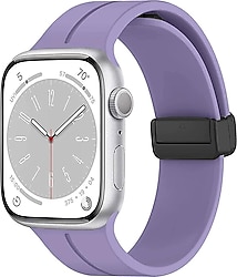 Microsonic Apple Watch Ultra 2 Lila Ribbon Line Kordon
