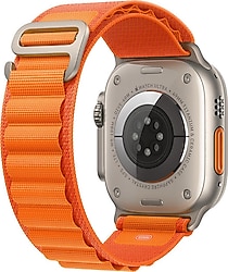 Microsonic Apple Watch Ultra 2 Turuncu Alpine Loop Kordon