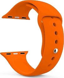 Microsonic Apple Watch Ultra 2 Turuncu Silikon Kordon
