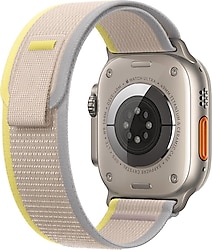 Microsonic Apple Watch Ultra Bej Trail Loop Kordon