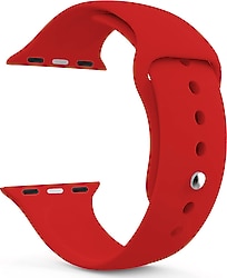 Microsonic Apple Watch Ultra Kırmızı Silikon Kordon