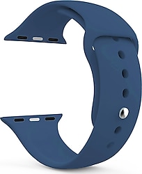 Microsonic Apple Watch Ultra Lacivert Silikon Kordon