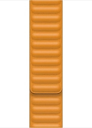 Microsonic Apple Watch Ultra Turuncu Leather Link Kordon