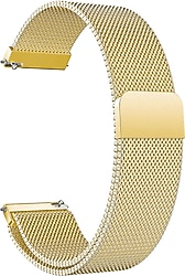 Microsonic Garmin Forerunner 245 Gold Milanese Loop Kordon