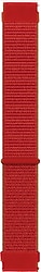 Microsonic Garmin Forerunner 245 Kırmızı Hasırlı Woven Sport Loop Kordon
