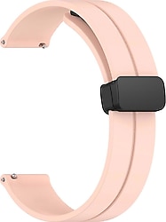 Microsonic Garmin Forerunner 245 Pembe Ribbon Line Kordon