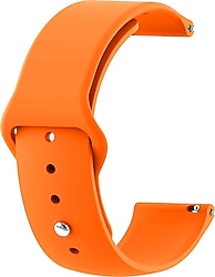 Microsonic Garmin Forerunner 245 Turuncu Silikon Spor Kordon