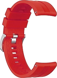 Microsonic Garmin Forerunner 645 Kırmızı Silikon RapidBands Kordon