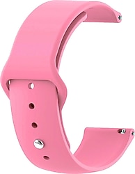 Microsonic Garmin Venu 2 Plus Pembe Silikon Spor Kordon