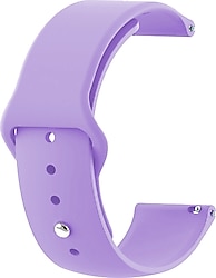 Microsonic Garmin Vivoactive 5 Silicone Sport Lila Kordon