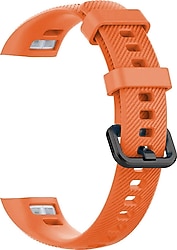 Microsonic Honor Band 5 Silikon Turuncu Spor Kordon