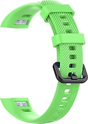Microsonic Honor Band 5 Silikon Yeşil Spor Kordon