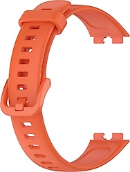 Microsonic Huawei Band 8 Turuncu Silikon Kordon
