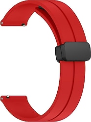 Microsonic Huawei Watch 4 Kırmızı Ribbon Line Kordon