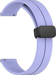 Microsonic Huawei Watch 4 Lila Ribbon Line Kordon