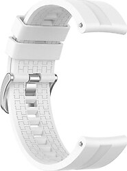Microsonic Huawei Watch 4 RapidBands Beyaz Silikon Kordon