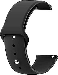 Microsonic Huawei Watch GT 2 Siyah Silikon Kordon