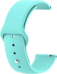 Microsonic Huawei Watch GT 2 Turkuaz Silikon Kordon