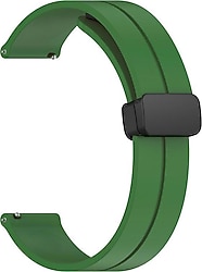 Microsonic Huawei Watch GT 2 Yeşil Ribbon Line Kordon