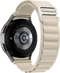 Microsonic Huawei Watch GT 3 42mm Bej Alpine Loop Kordon