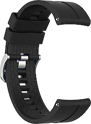 Microsonic Huawei Watch GT 3 42mm Siyah Silikon RapidBands Kordon