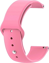 Microsonic Huawei Watch GT 3 46mm Silicone Sport Pembe Kordon