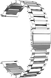 Microsonic Huawei Watch GT 3 SE Metal Stainless Steel Gümüş Kordon