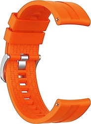 Microsonic Huawei Watch GT Runner Turuncu Silikon RapidBands Kordon