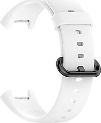 Microsonic Redmi Watch 2 Lite Beyaz Silikon Spor Kordon